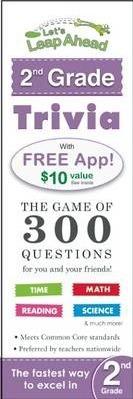 Let's Leap Ahead 2nd Grade Trivia Notepad: The Game of 300 Questions for You and Your Friends! - Alex A. Lluch