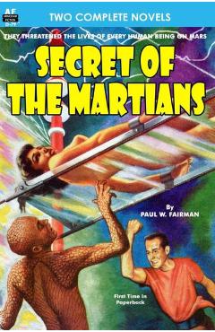Coperta cărții 'Secret of the Martians & The Variable Man - Philip K. Dick'