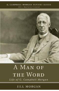 Coperta cărții 'A Man of the Word - Jill Morgan'