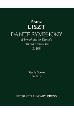 Dante Symphony, S.109: Study score