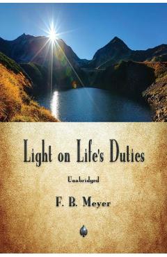 Coperta cărții 'Light on Life's Duties - F. B. Meyer'