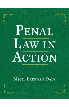 Coperta cărții 'Penal Law in Action - Brendan Daly'