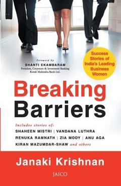 Coperta cărții 'Breaking Barriers - Janaki Krishnan'