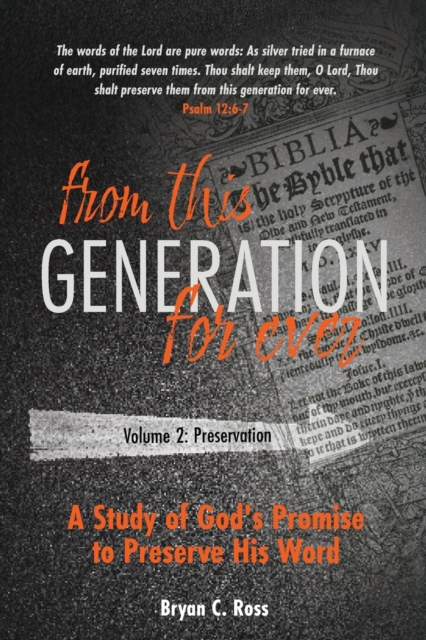 From this Generation For ever: Volume 2: Preservation - Bryan C. Ross