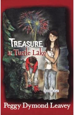 Coperta cărții 'Treasure at Turtle Lake - Peggy Dymond Leavey'