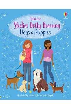 Poza produsului Sticker Dolly Dressing Dogs and Puppies - Fiona Watt