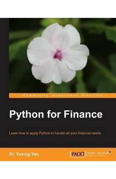 Coperta cărții 'Python for Finance - Yuxing Yan'
