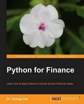 Python for Finance - Yuxing Yan