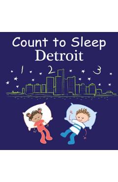 Coperta cărții 'Count to Sleep Detroit - Adam Gamble'