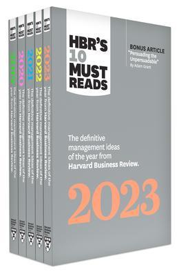 5 Years of Must Reads from Hbr: 2023 Edition (5 Books) - Harvard Business Review