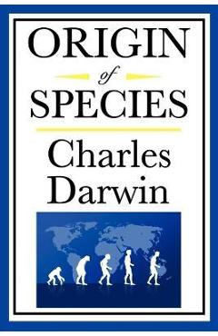Coperta cărții 'Origin of Species - Charles Darwin'
