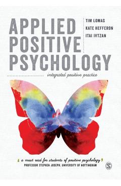 Coperta cărții 'Applied Positive Psychology - Tim Lomas'