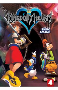 Coperta cărții 'Kingdom Hearts #4 - Shiro Amano'