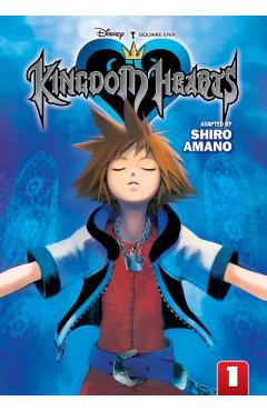 Coperta cărții 'Kingdom Hearts #1 - Shiro Amano'