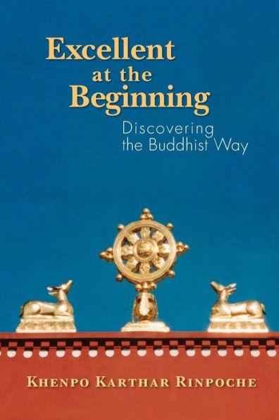Excellent at the Beginning: Discovering the Buddhist Way - Khenpo Karthar Rinpoche