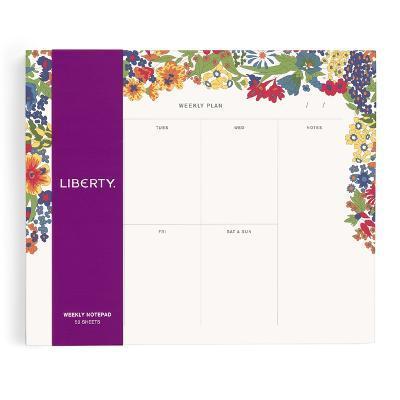 Liberty Margaret Annie Weekly Notepad - Galison