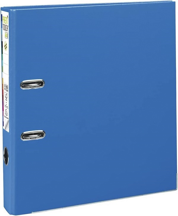 Biblioraft A4 PVC 5 cm: Exacompta. Albastru