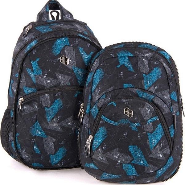 Ghiozdan 2 in 1 Teens Blue Arrow