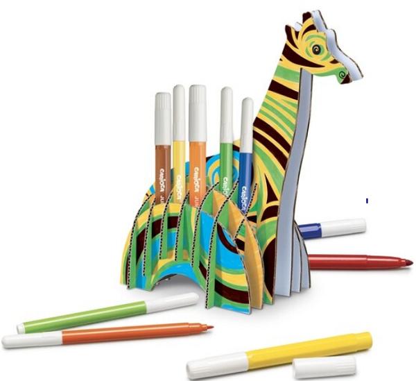 Set creativ: Create and Color. Girafa 3D