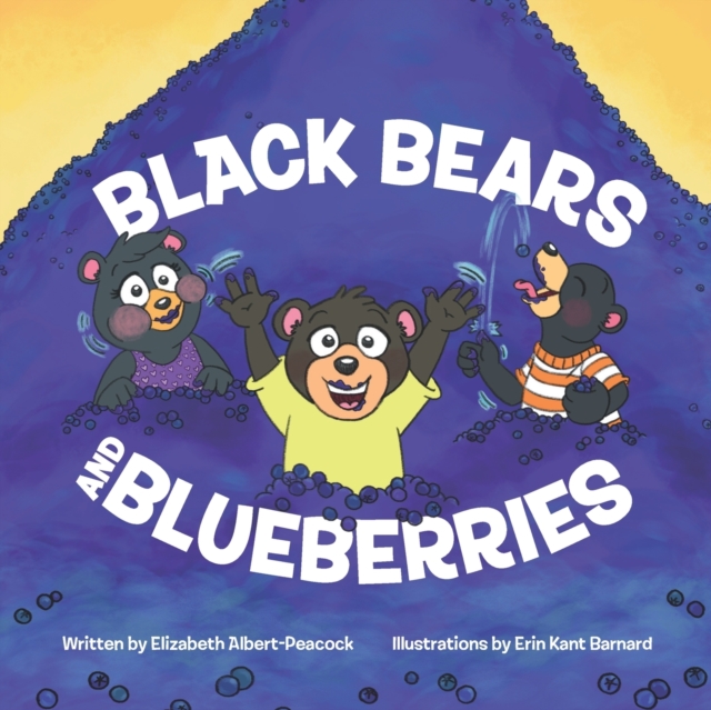 Black Bears and Blueberries - Erin Kant Barnard