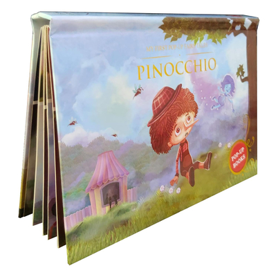 My First Pop Up Fairy Tales: Pinocchio: Pop Up Books for Children - Wonder House Books