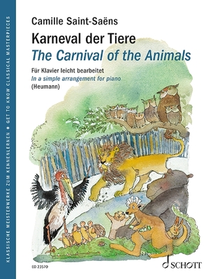 The Carnival of the Animals - Simple Piano Arrangement - Get to Know Classical Masterpieces - Camille Saint-saens