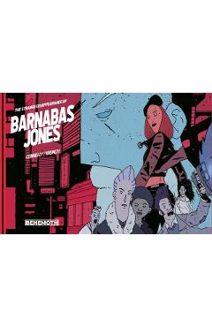 Coperta cărții 'The Strange Disappearance of Barnabas Jones - Damian Connelly'