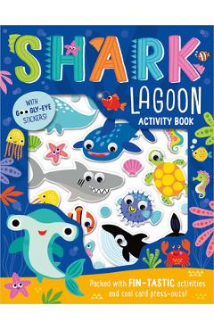 Coperta cărții 'Shark Lagoon Activity Book - Alexandra Robinson'