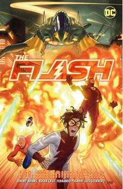 Coperta cărții 'The Flash Vol. 19: One-Minute War - Jeremy Adams'