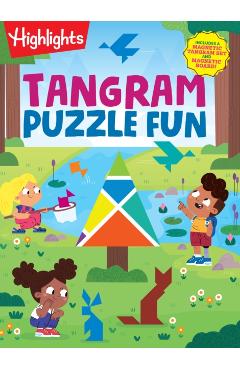 Coperta cărții 'Tangram Puzzle Fun - Highlights'
