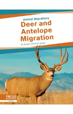 Coperta cărții 'Deer and Antelope Migration - Susan Johnston Taylor'