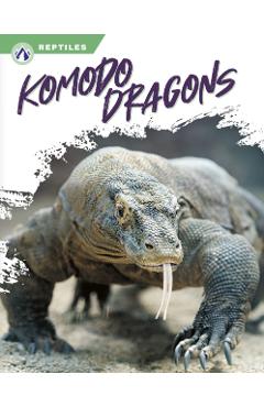 Coperta cărții 'Komodo Dragons - Melissa Ross'
