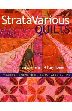 Coperta cărții 'StrataVarious Quilts - Print-On-Demand Edition - Barbara Persing'