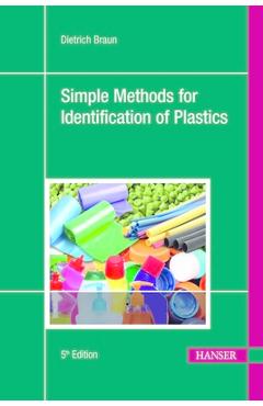 Coperta cărții 'Simple Methods for Identification of Plastics 5e - Dietrich Braun'