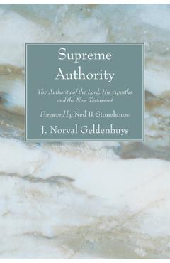 Coperta cărții 'Supreme Authority - J. Norval Geldenhuys'