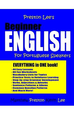 Poza produsului Preston Lee's Beginner English For Portuguese Speakers - Matthew Preston