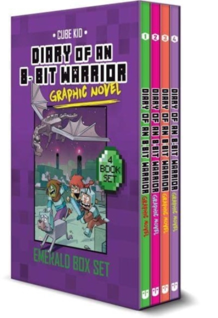 Diary of an 8-Bit Warrior Graphic Novel Emerald Box Set - Pirate Sourcil