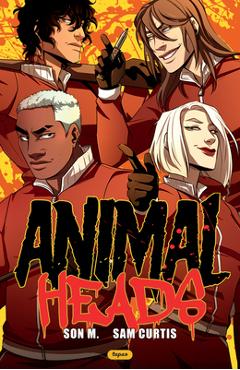 Coperta cărții 'Animalheads - Sam Curtis'