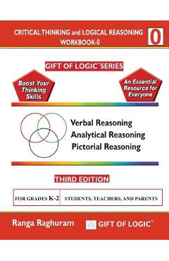 Coperta cărții 'Critical Thinking and Logical Reasoning Workbook-0 - Ranga Raghuram'