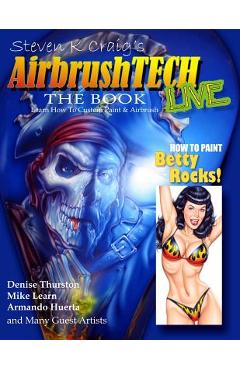 Coperta cărții 'AirbrushTech: Learn to Custom Paint and Airbrush - Steven K. Craig'