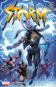Coperta cărții 'Storm: Blowback - Ann Nocenti'