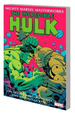 Coperta cărții 'Mighty Marvel Masterworks: The Incredible Hulk Vol. 3 - Less Than Monster, More Than Man - Stan Lee'