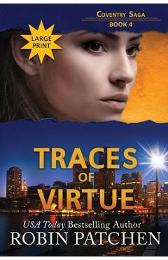 Coperta cărții 'Traces of Virtue: Large Print Edition - Robin Patchen'