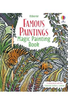 Famous Paintings Magic Painting Book
