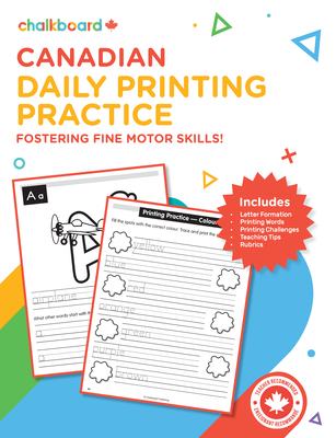 Canadian Daily Printing Practice Grades K-2 - Demetra Turnbull