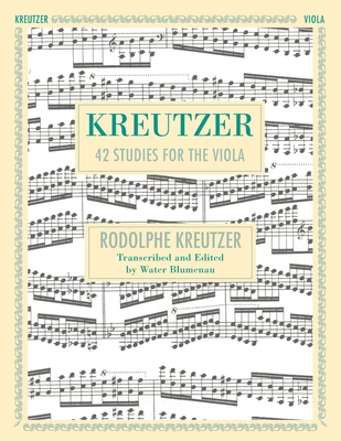 42 Studies: Transcribed for Viola (Schirmer's Library of Musical Classics, Volume 1737) - Walter Blumenau