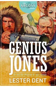 Coperta cărții 'Genius Jones - Will Murray'