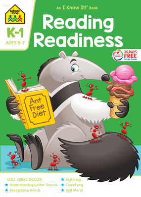 School Zone Reading Readiness Grades K-1 Workbook - School Zone