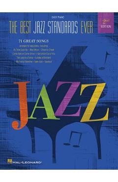 Coperta cărții 'Best Jazz Standards Ever - Hal Leonard Corp'