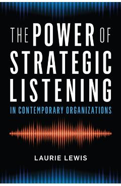 Coperta cărții 'The Power of Strategic Listening - Laurie Lewis'